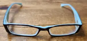 712a-2 Apple Vtg Y2k Bottoms Eyeglasses Frame Ab Women Brown Tortoise Full