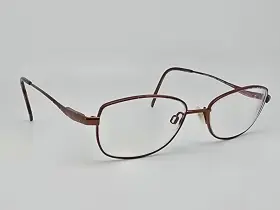 52-16-135 Aristar Ar16384 Charmant Color 535 Bronze Eyeglasses Frame W Flexhinge