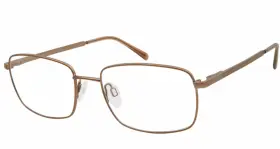 Ar16264 Aristar By Charmant 573 Eyeglasses Mens Brown Optical Frame 54-18-140mm