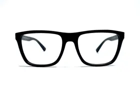 80786g Armani Exchange 4080s New Black Matte Rectangular Glasses Ax 57 19 145