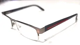 Ax155 Armani Exchange Gunmetal Rectangle Eyeglasses Frames 52-17 140
