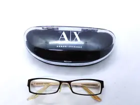 51-16-130 Armani Exchange Ax218 Brown Eyeglass Frames