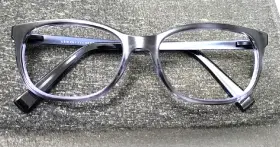 Ax3005 Armani Exchange 8206 Crystal Blue Oval Eyeglasses Frames 52-17 145