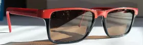 Ax3011 Armani Exchange 8068 Red And Black Glasses Frames