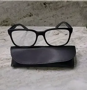54-17-140 Armani Exchange Ax3029 8182 Black Matte/clear Eyeglasses Frame