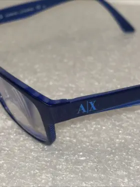 X144 Armani Exchange Blue Plastic Eyeglass Frames A/x144 Oygx 140