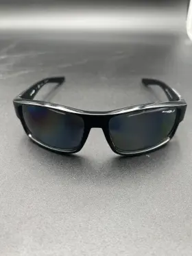 4224-41 Arnette 4224-41/81 Boxcar Eyeglasses Frame Men Black Plastic Full Rim Wrap 59-16