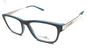 2431 Arnette 7122 Bookworm Brown Blue Square Eyeglasses Frame 52-17 140 New Read