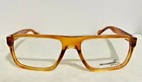 51-16-135 Arnette 888392149992 Revival An 7062 1155 Translucent Brown Eyeglasses Rx Mm New
