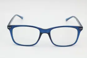 54-19-145 Aura Au1794 Moulins Blue Square Eyeglasses Frames
