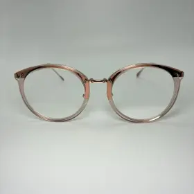 52-20-140 Avio Aov2319 166 Eyeglasses Frames Rose Gold Round