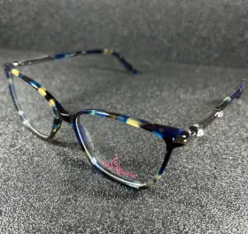 Baby Phat 803926531265 New Womens Eyeglasses Bv279 Blutt Brown Blue Tortoise 51-16-135 Cute
