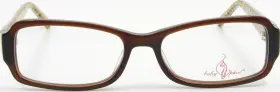 53-16-135 Baby Phat Bv232f Bwn Brown Acetate Eyeglasses Glasses Frame New
