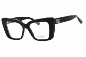 Bb0297o Balenciaga 0297o 001 Eyeglasses Black Frame 52mm