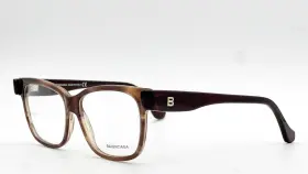 Ba-5003 Balenciaga New Ba 5003 047 Brown Marble Authentic Eyeglasses 53-13