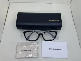 Ba5022 Balenciaga Shiny Black Frames