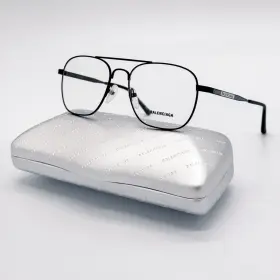 Bb0037o Balenciaga New Eyeglasses 001 Black Unisex Eyewear Bb0037o Balenciaga New Eyeglasses 001 Black Unisex Eyewear