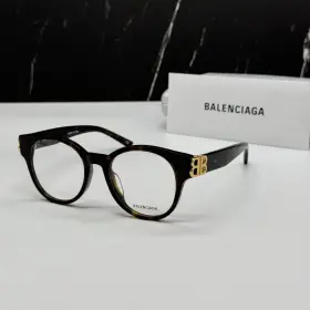 Bb0173o Balenciaga New 002 Round Havana Women Eyeglasses