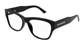 Bb0309o Balenciaga Eyeglasses 1 Black Full Rim Glasses 54mm