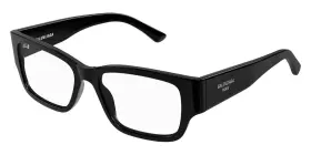 Bb0371o Balenciaga New Black Square 001 Eyeglasses Women