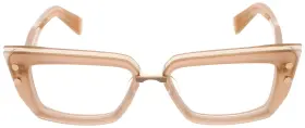 Balmain-madame-bpx-134c-51 Balmain Madame Bpx 134c 51 Nude Gold Eyeglasses Frame 51mm