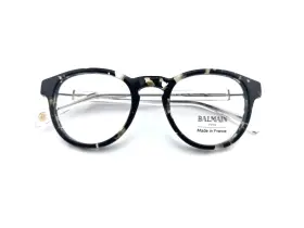 48-21-140 Balmain Bl1078 Bl 1078 03 Havana Clear Black New Authentic Eyeglasses Frames 48-21-140 Balmain Bl1078 Bl 1078 03 Havana Clear Black New Authentic Eyeglasses Frames
