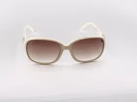 0eg8 Banana Republic Madeline/s Yy 59/15/135 White Sunglasses With Red Lens