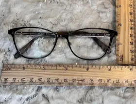 0pse Banana Republic Sarina 135 Brown Steel Frames Only Missing One Glass