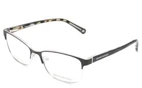 54-16-135 Banana Republic Mabel-003 Mabel 003 Cat Eye Matte Black Silver Eyeglasses Frames