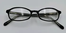 45-17-130 Baron Custom Accessories Bz10 Eyewear Cm Black Full Rim Eyeglasses Frames Only 45-17-130 Baron Custom Accessories Bz10 Eyewear Cm Black Full Rim Eyeglasses Frames Only
