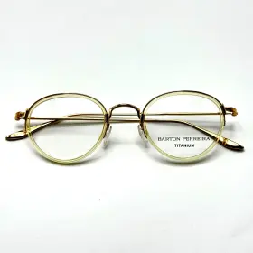 50-23-148 Barton Perreira Bp5033 Eyeglasses Frame Aino Champagne Gold Round New 50-23-148 Barton Perreira Bp5033 Eyeglasses Frame Aino Champagne Gold Round New