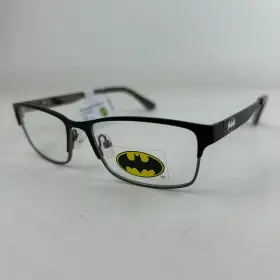 Batman Bme11wm Boys Eyeglasses Frame Black Plastic Cat Eye Half Rim 49-14-130 Mm