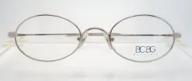 Bg-0027 Bcbg Silver 46-19 Eyewear Eyeglass Optical Frames