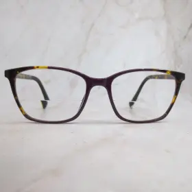 51-16-140 Be Bio Eyes Be43 Lilac Cold Mount Eyeglasses Frame Womens Purple Brown 51-16-140 Be Bio Eyes Be43 Lilac Cold Mount Eyeglasses Frame Womens Purple Brown