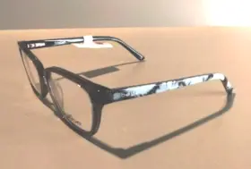 55-17-135 Bebe Bb4163 001 Grey Crystal Frames