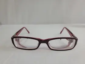 52-17-135 Bebe Bb5008 Ruby Crystal Accent Eyeglasses Frames Style Ageless 9220r3