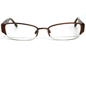 51-17-135 Bebe Bb5012 Smoked Topaz Womens Half Rim Eyeglasses Frame H17018