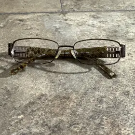 50-15-130 Bebe Bb5038 Desire Topaz Womens Metal Eyeglasses Frames
