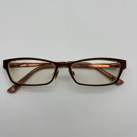 50-15-135 Bebe Bb5045 Ethereal Eyeglasses Frame 207 Womens Chestnut Full Rim