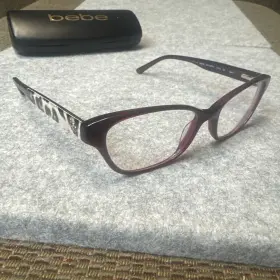 52-16-135 Bebe Bb5128 Trance 501 Berry Eyeglasses Frames Only 06/17
