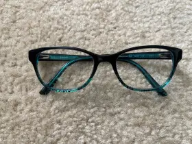 52-17-135 Bebe Bb5142 Wholesome Teal Lace Eyeglasses Frames