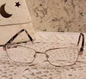 51-17-140 Bebe Bb515 Y2k Eyeglasses Frames Bb5165 770 Tough Cookie Rose Gold Tortoise
