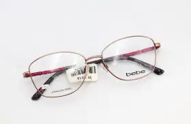54-16-140 Bebe Bb5192 770 Rose Gold - Dark Pink Frames Flex Hinges F162