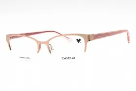 Bb5212-770-53 Bebe Eyeglasses Size 53/17/oval Brand New W Case