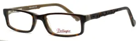 47-16-130 Bellagio B684 C-03 Tortoise Girls Kids Rectangle Eyeglasses B 25