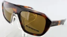 By0026-s Belly New Bally 52e Tortoise Plastic Frame Brown Solid Tint Lens Sunglasses
