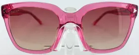 By0034-h Belly New Bally By034-h 72t Pink Plastic Frame Brown Gradient Tint Lens Sunglasses