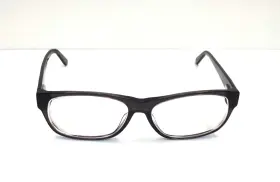 B639 Beneli Eyeglasses Frames Only Dark Brown Black