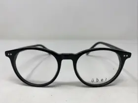 46-19-145  Ber Eyewear Holden Black Plastic Full Rim Eyeglasses Frame Zp42
