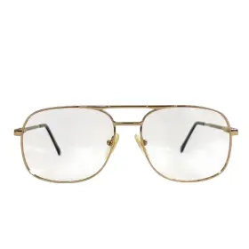 58-17-140 Berdel Sferoflex Pat Bradley Eyeglasses Frame Only Gold Electroplate